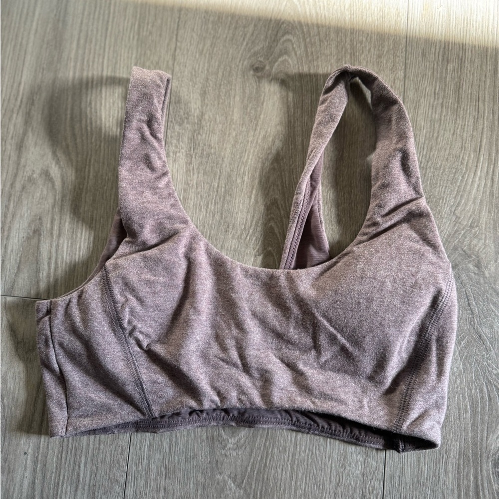 Small VS pink cotton sports bra
